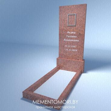 Памятник цветной гранитный А-1Л